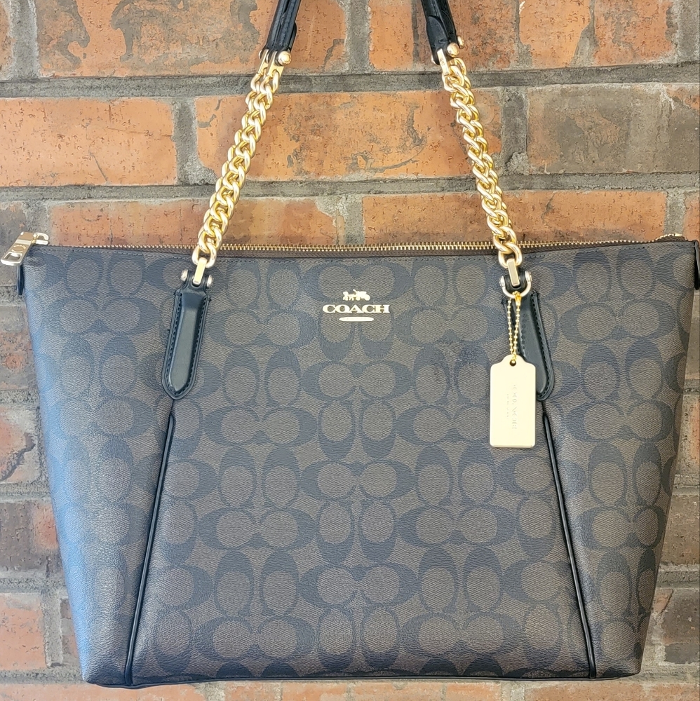 Coach Ava Chain Tote